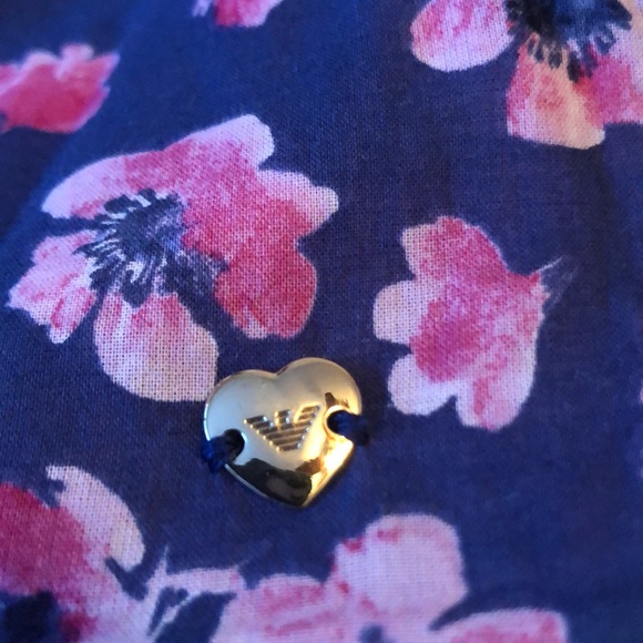 Armani Junior Floral Tank Dress - 4 - Picture 4 of 7